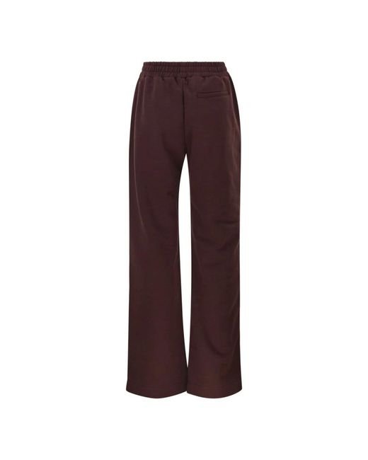 Dondup Purple Wide Trousers