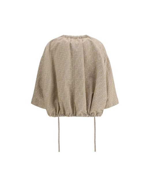 Blouses Fendi de color Natural