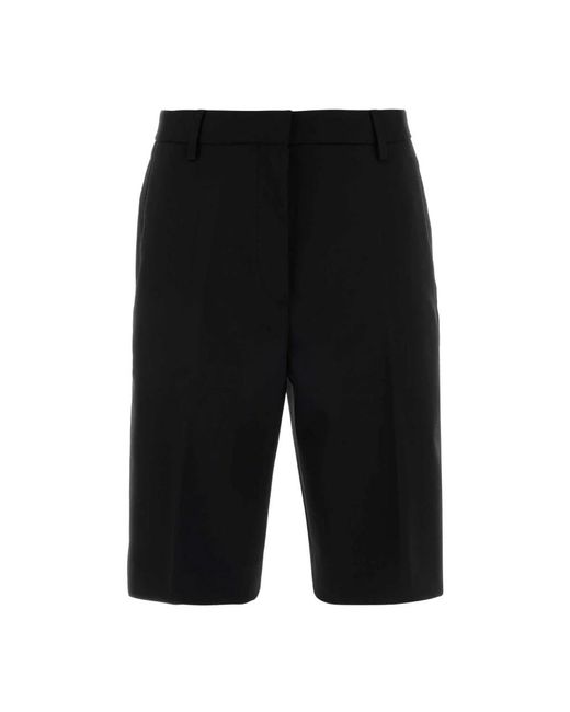 Dries Van Noten Black Casual Shorts
