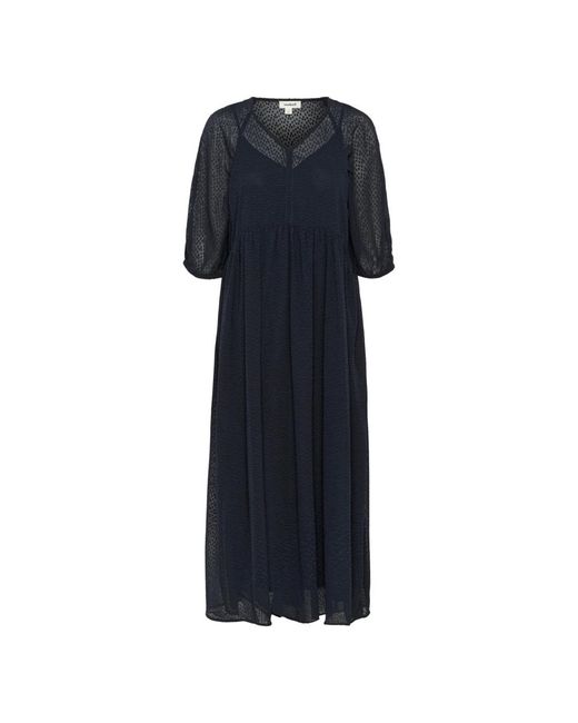 Soaked In Luxury Blue Maxi Dresses