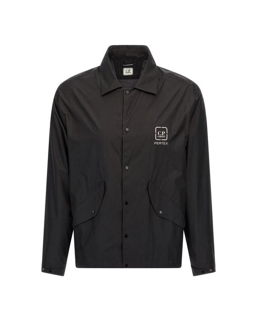 C P Company Black Light Jackets for men