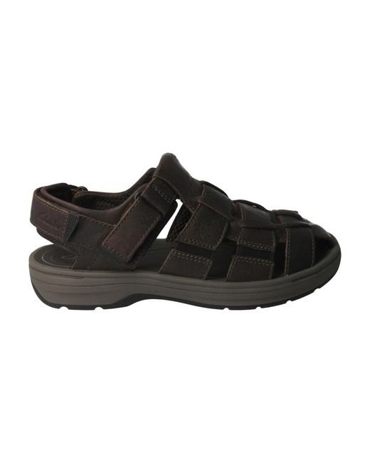 Clarks Flat sandals in Black für Herren