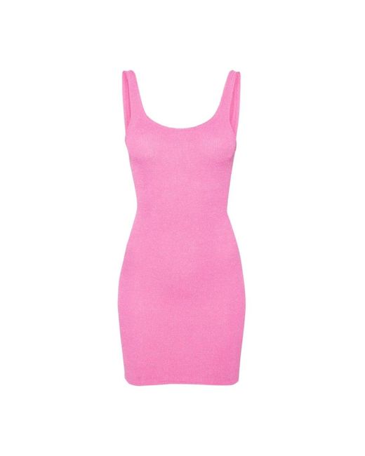 Mc2 Saint Barth Pink Short Dresses