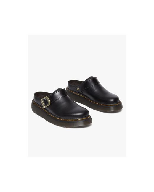 Mules di Dr. Martens in Black da Uomo