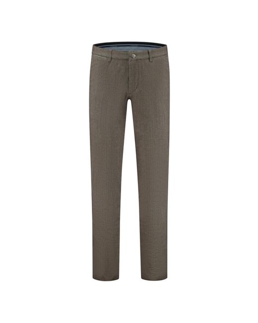 Com4 Modern Chino in het Gray voor heren