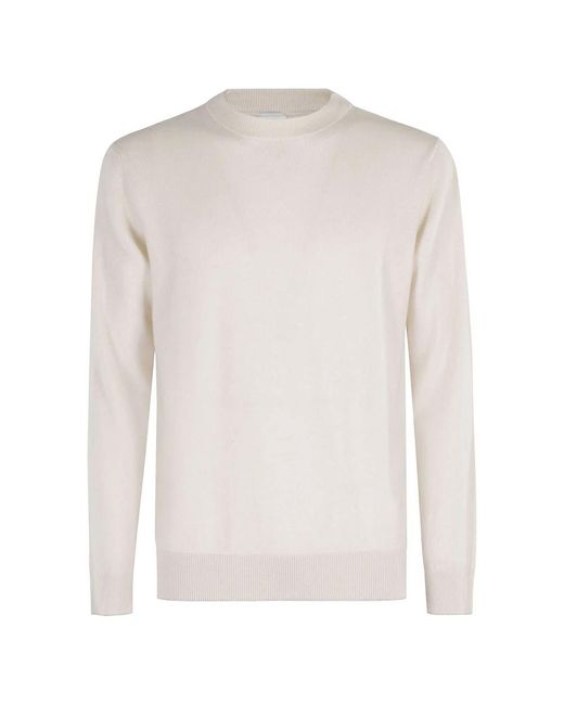 Eleventy White Cashmere Knitwear for men