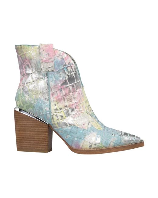 Cowboy Boots Alma En Pena. de color Blue