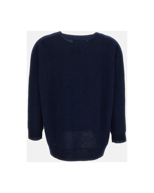 Lisa Yang Blue Cashmere Knitwear