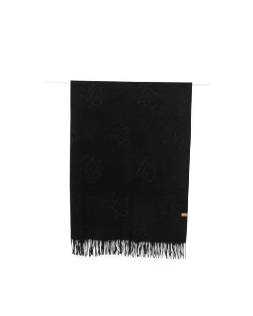 Liu Jo Black Winter Scarves