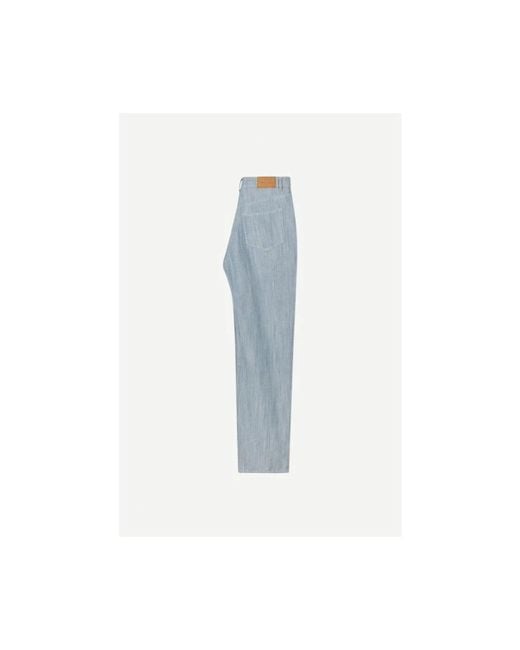 Samsøe & Samsøe Blue Flared shelly breeze denim jeans