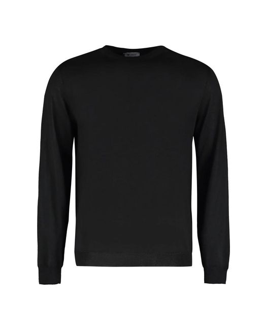 THE (Alphabet) Black Cashmere Knitwear for men