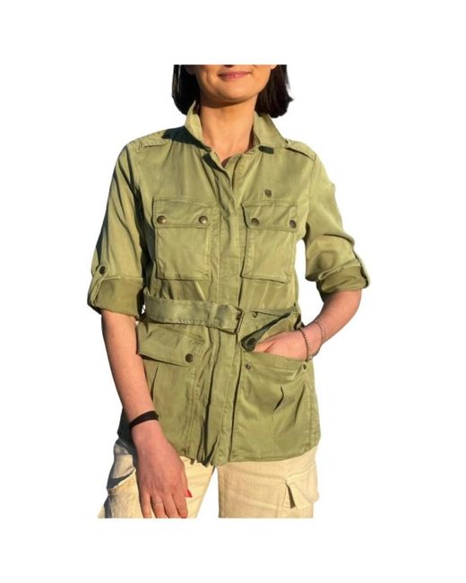Aeronautica Militare Green Light Jackets