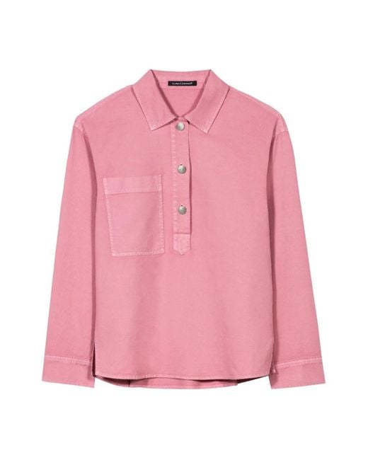 Luisa Cerano Pink Blouses