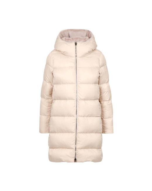 Herno Down Coats in het Natural