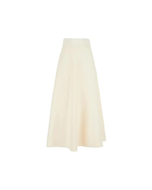 Max Mara White Skirts