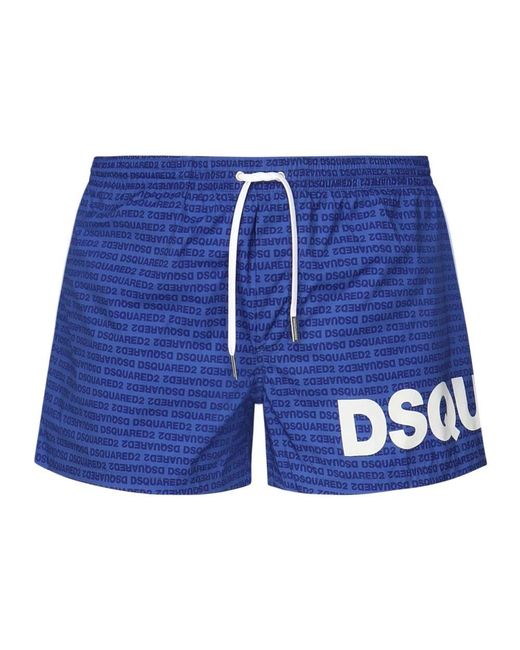 DSquared² Blaue Meereskleidung Mit Mesh-Slips in Blue für Herren