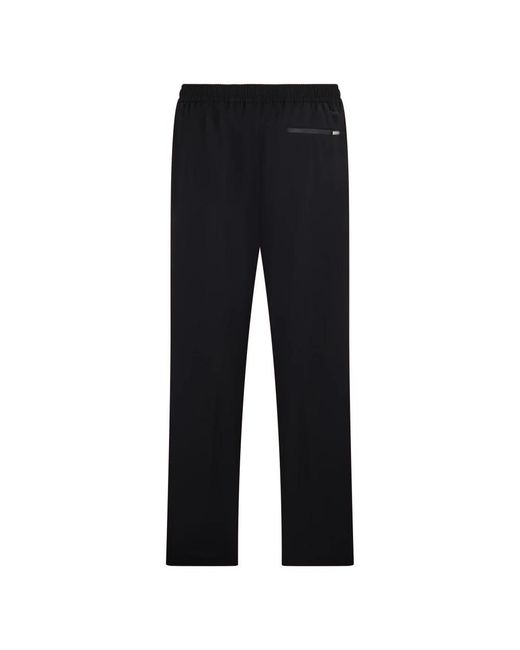 Laminar Black Straight Trousers for men