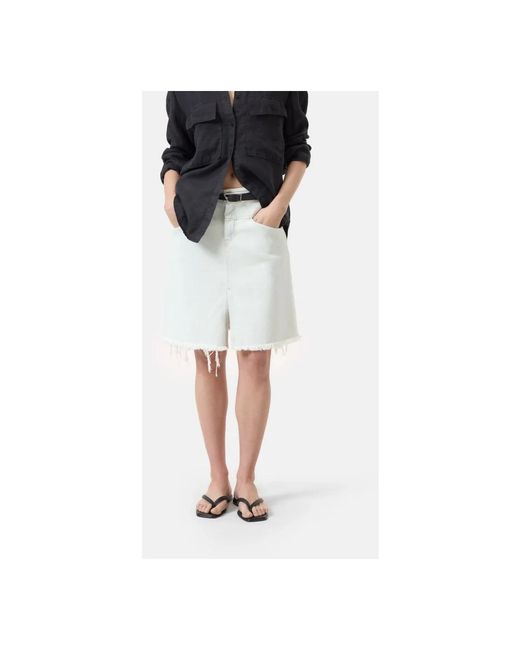 Closed Denim Skirts in het White