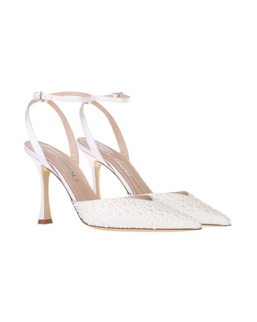 Ninalilou White Pumps