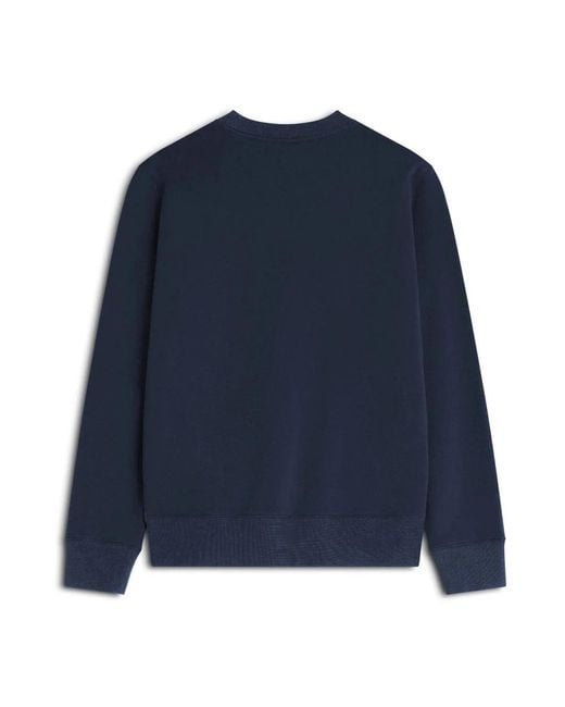 Maison Kitsuné Blue Sweatshirts for men