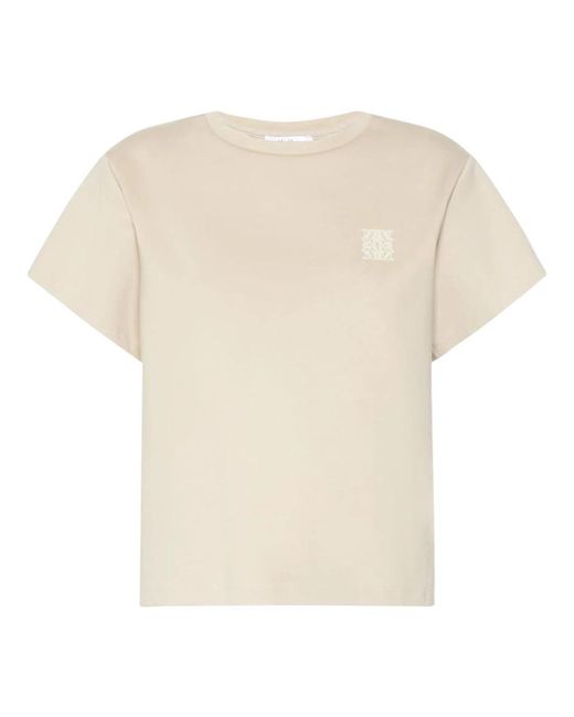 Max Mara Body Top in het Natural