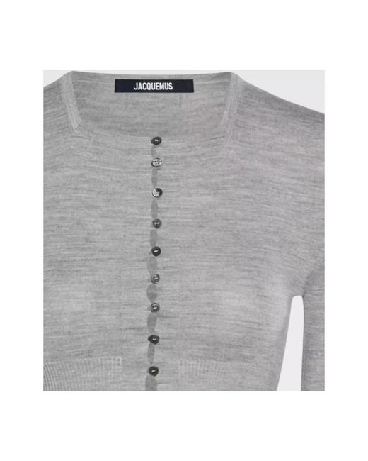 Jacquemus Gray Cardigans