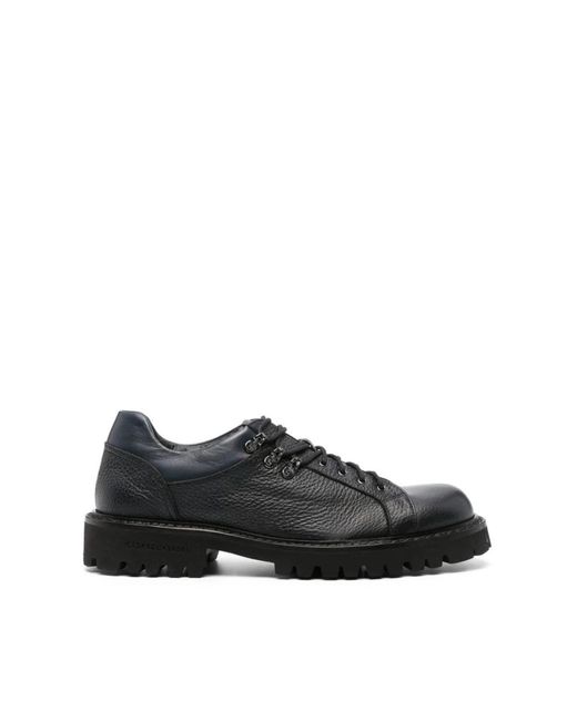 Casadei Black Laced Shoes for men
