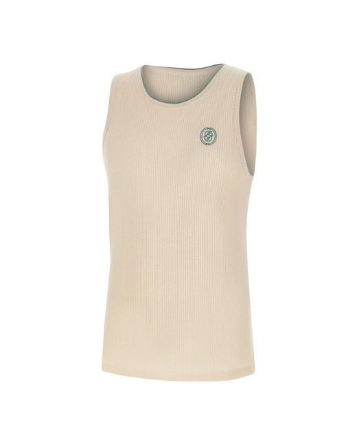 Drole de Monsieur Natural Sleeveless Tops for men