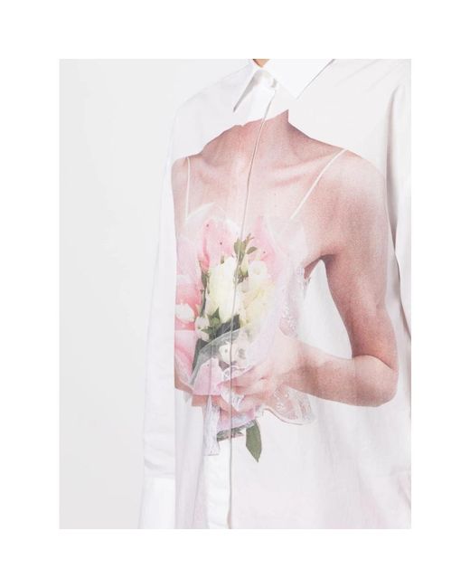Shirts MSGM de color White