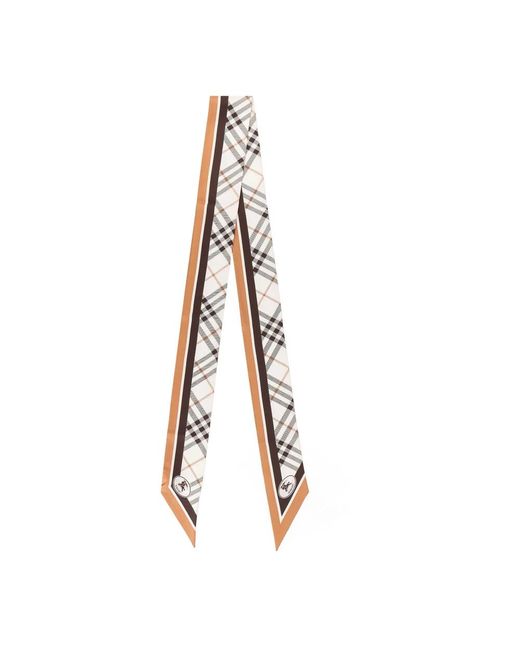 Burberry Metallic Silky Scarves