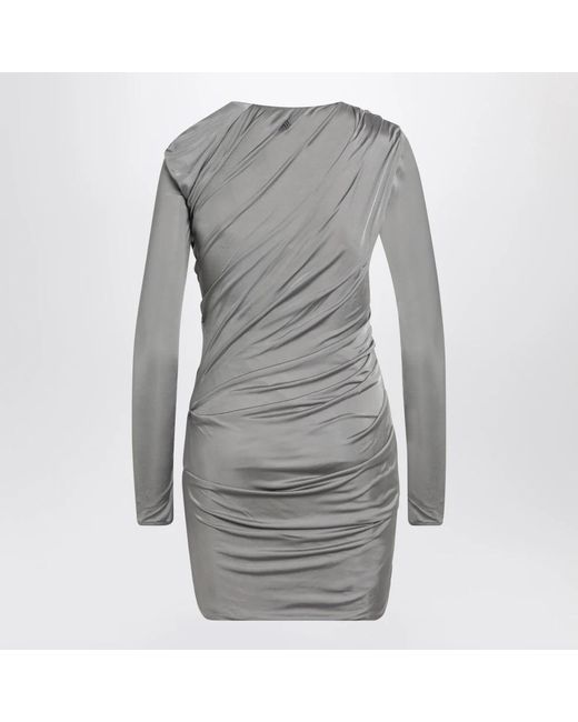 Short Dresses The Attico de color Gray