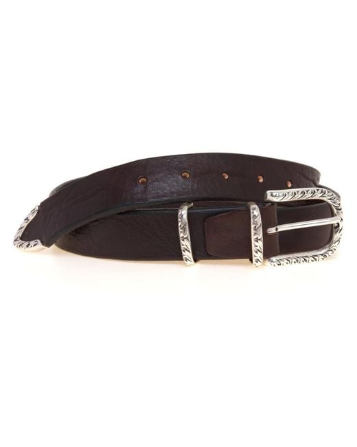 Alberto Luti Brown Belts for men