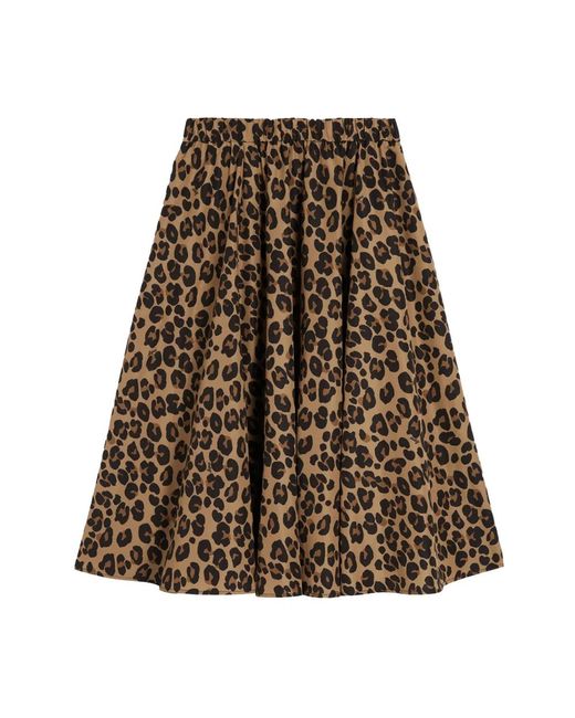 Midi Skirts Aspesi de color Brown