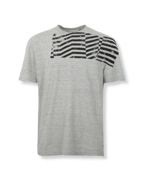 Golden Goose Deluxe Brand Gray T-Shirts for men