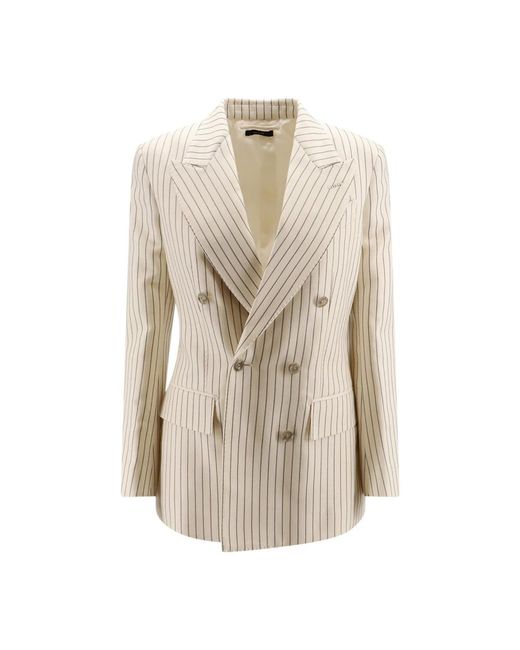 Tom Ford Natural Blazers