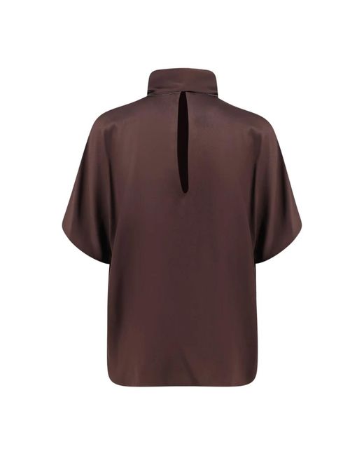 Brunello Cucinelli Brown Blouses