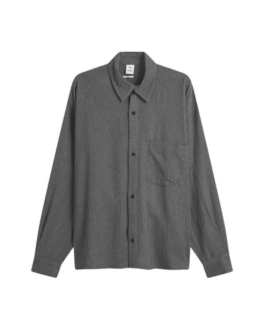 Won Hundred Gray Casual Shirts for men