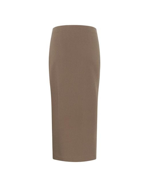 Soaked In Luxury Brown Eleganter Morel Rock Slim-Fit Klassischer Stil
