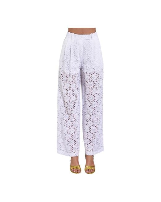 Wide Trousers ACTUALEE de color Blue