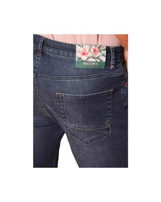 Mason's Pink Slim-Fit Jeans for men