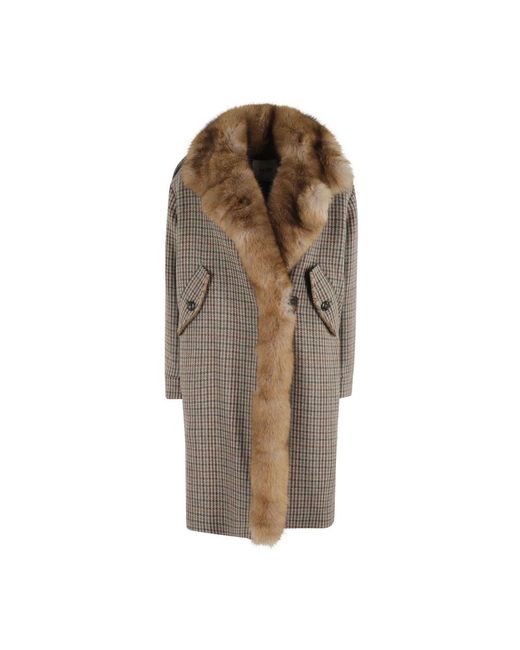 Bazar Deluxe Brown Single-Breasted Coats