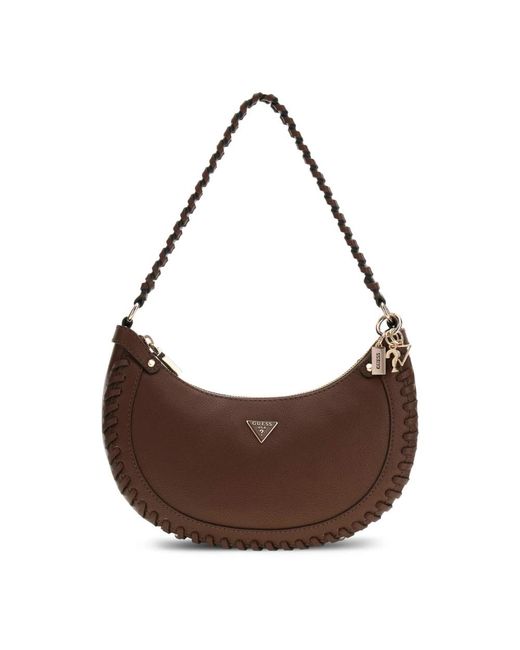 Guess Brown Shoulder Bags