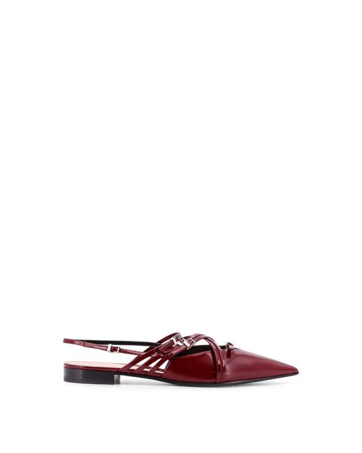 Gucci Red Ballerina Shoes