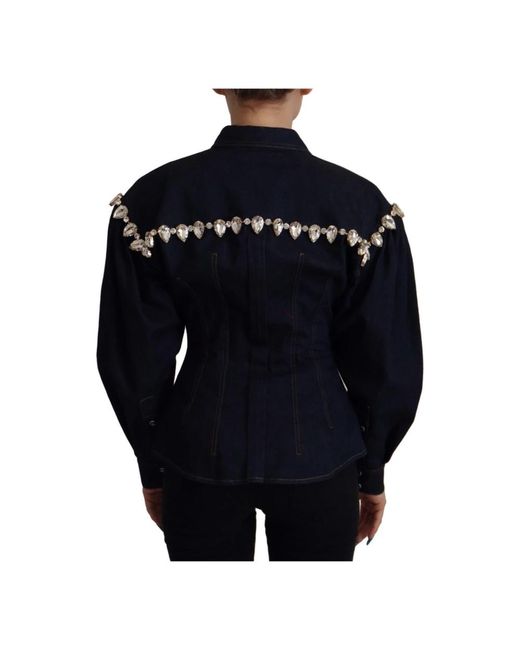 Jackets > denim jackets Dolce & Gabbana en coloris Black
