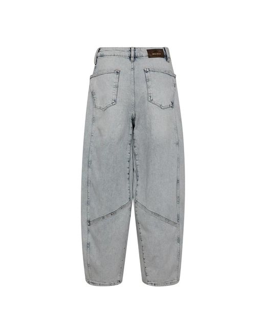 Mos Mosh Gray Loose Fit Jeans