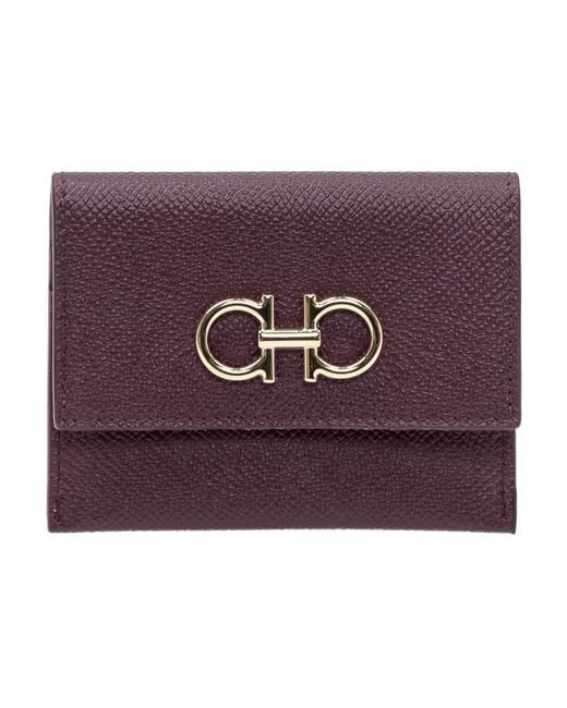 Ferragamo Purple Wallets & Cardholders