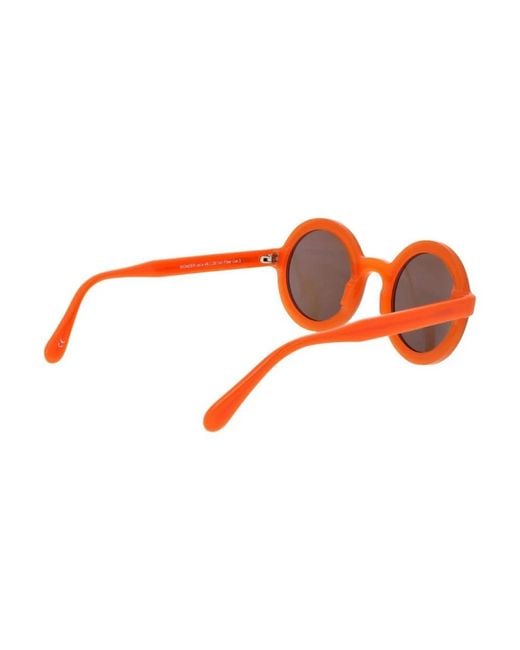 Andy Wolf Orange Sunglasses