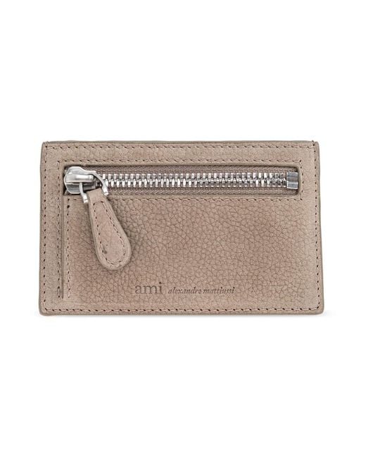 Wallets & Cardholders AMI en coloris Metallic