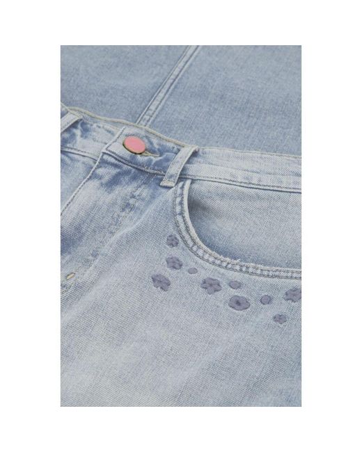 Denim Skirts di FABIENNE CHAPOT in Blue