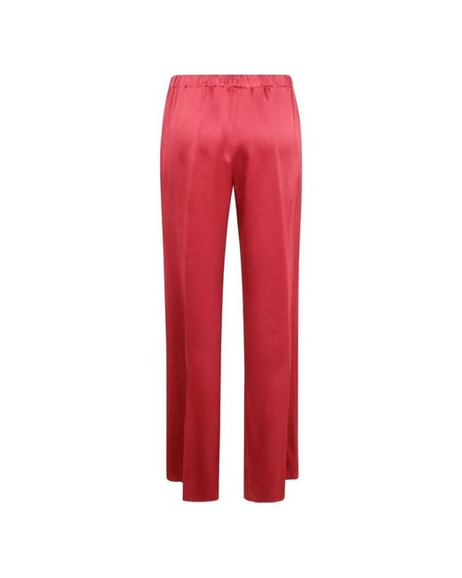Antonelli Red Wide Trousers